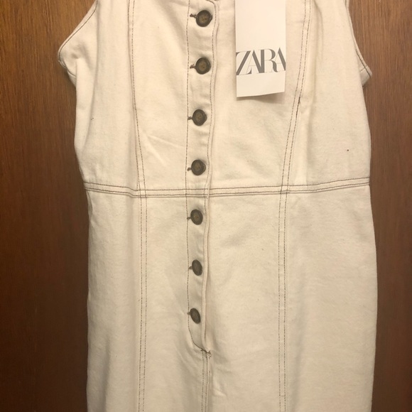 Zara denim dress NWT size M - Picture 10 of 11